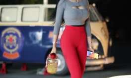 街拍小姐姐健身图片大全,小姐姐们的活力街拍集锦